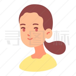 女孩图标