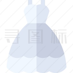 新娘礼服图标