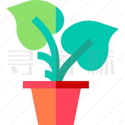 盆栽植物图标