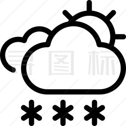 下雪图标