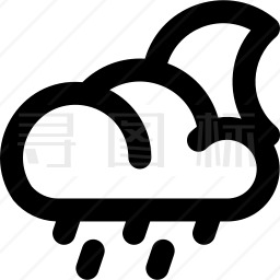 雨图标