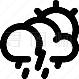 暴风雨图标