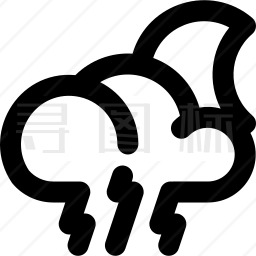 暴风雨图标