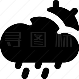 雨图标