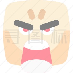 愤怒图标