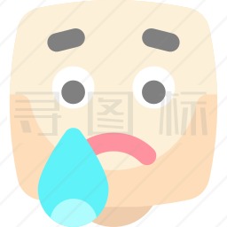 悲伤图标