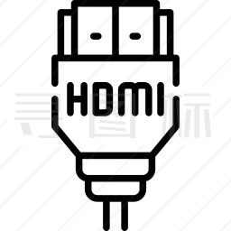 HDMI电缆图标