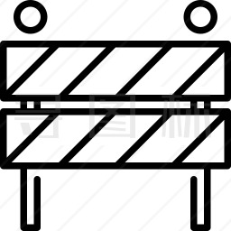路障图标
