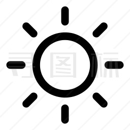 太阳图标