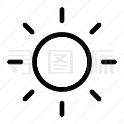 太阳图标