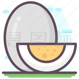 熟鸡蛋图标