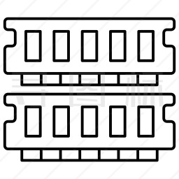随机存取存储器图标