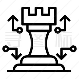 国际象棋车图标