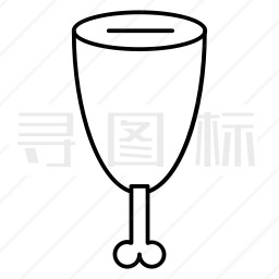 鸡腿图标