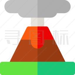 火山图标