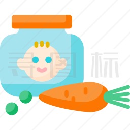 婴儿食品图标