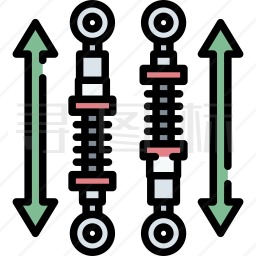 减震器图标