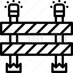 隔离栏图标