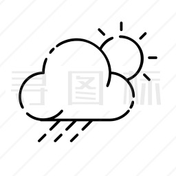 下雨图标