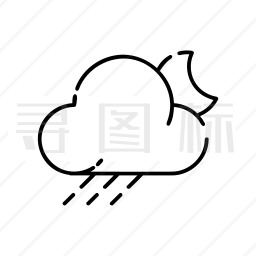 下雨图标