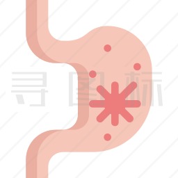 胃病毒图标