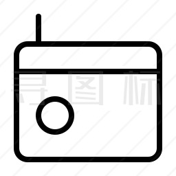 收音机图标