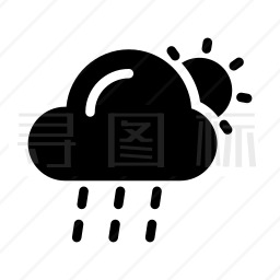 下雨图标