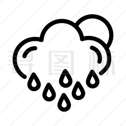 下雨图标