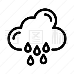 下雨图标