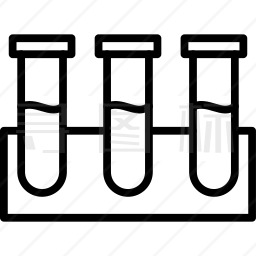试管图标
