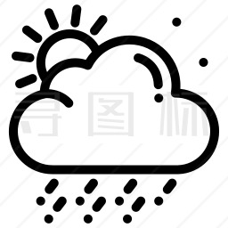 雨图标