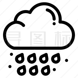 雨图标