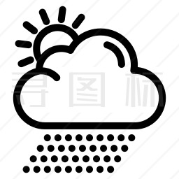 雨图标