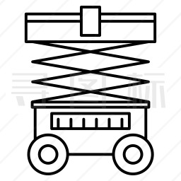 升降机图标