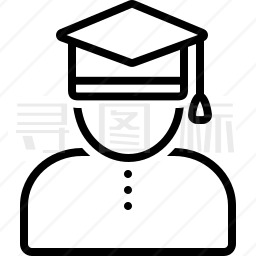 毕业生图标