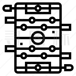 桌上足球图标