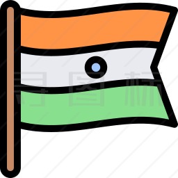 印度旗帜图标