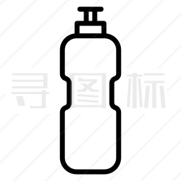 一瓶水图标