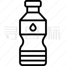 一瓶水简笔画简单图片