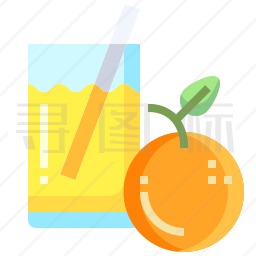 橙汁图标