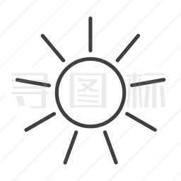 太阳图标