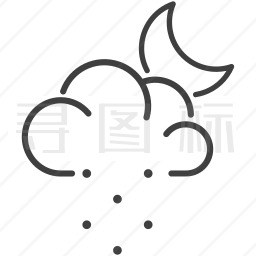 下雪图标