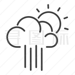 下雨图标