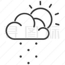 下雪图标