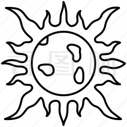 太阳图标