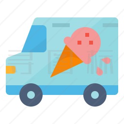 冰淇淋车图标