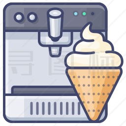 冰淇淋机图标