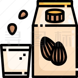 杏仁牛奶图标