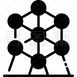 原子球塔图标