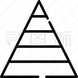 金字塔图标